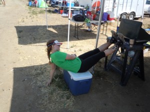Feet up! Ahh
