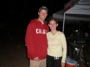 Mike and I sometime in the night