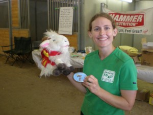 Me, a goat, a buckle